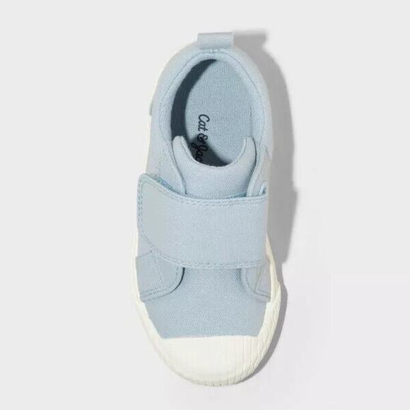 Cat & Jack Light Blue Kids Sneakers - Picture 3 of 4